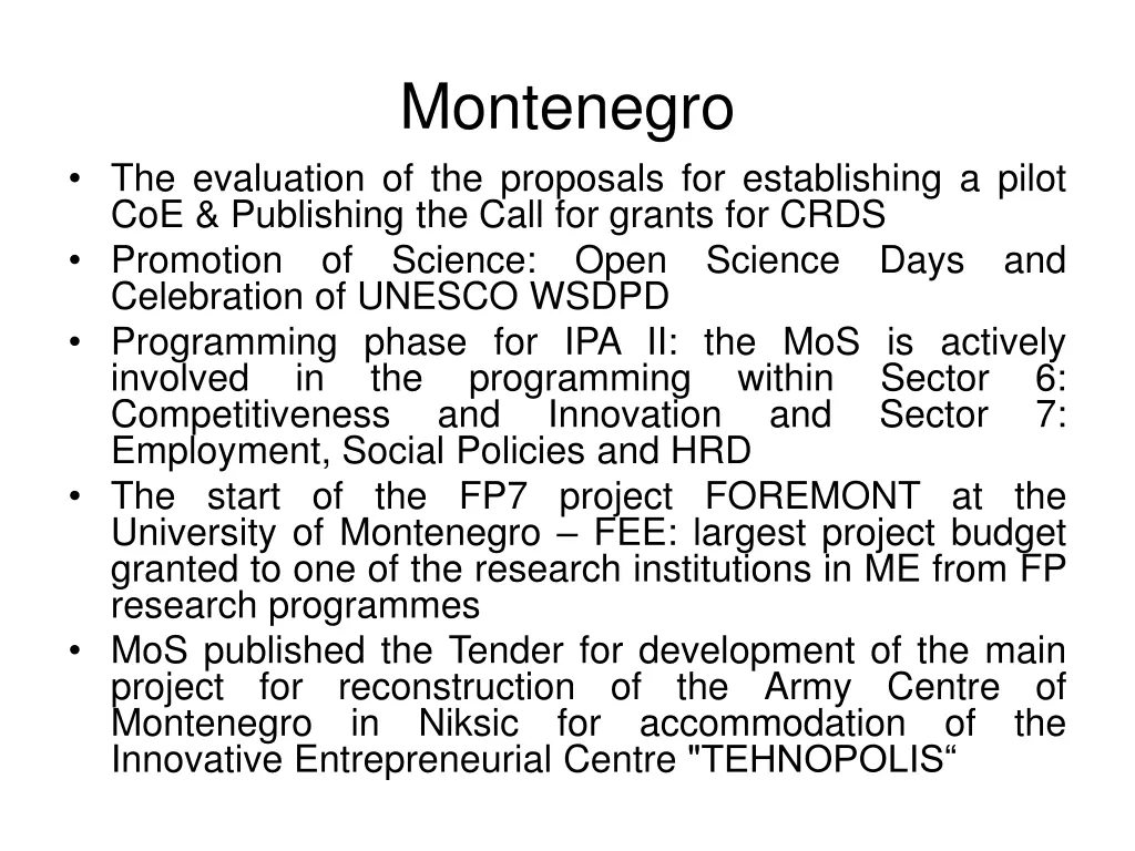 montenegro