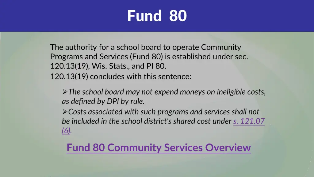 fund 80