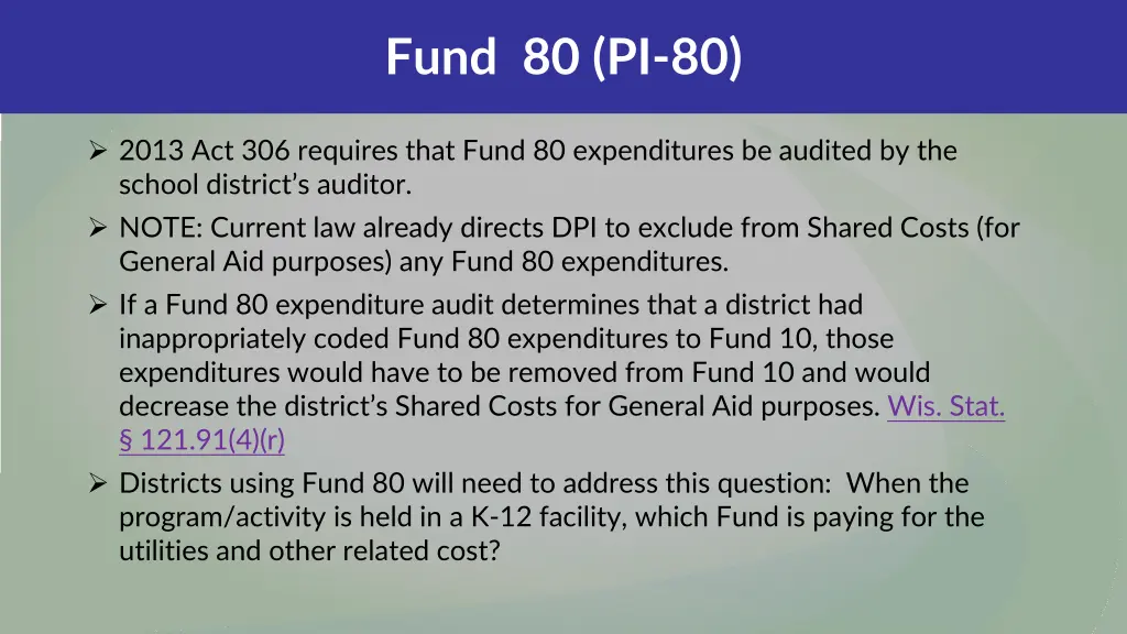 fund 80 pi 80