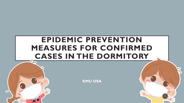 epidemic prevention measures for confirmed cases
