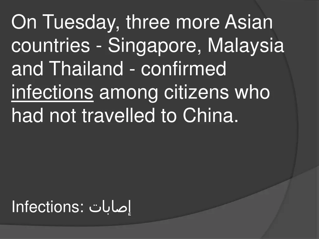 on tuesday three more asian countries singapore