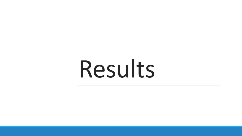 results