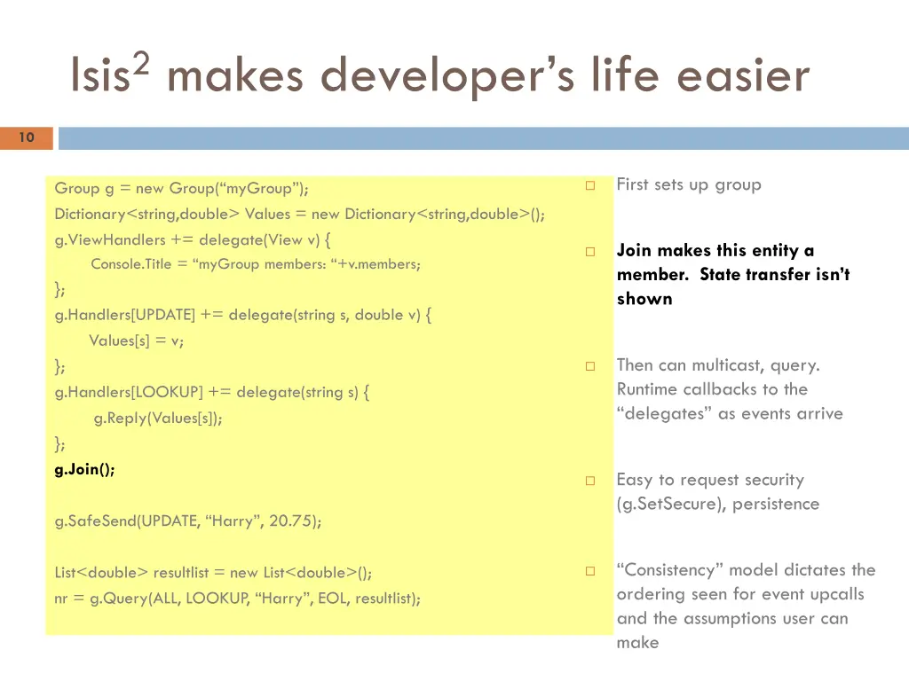 isis 2 makes developer s life easier 3