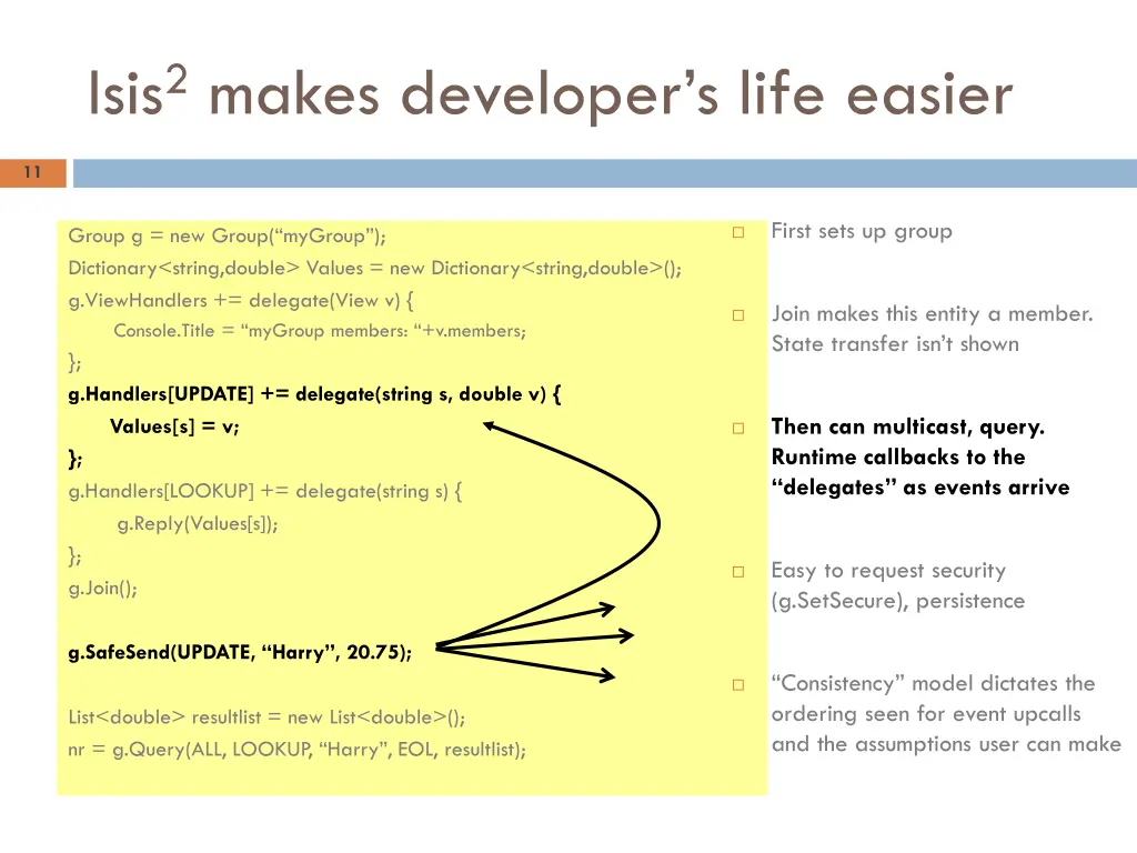 isis 2 makes developer s life easier 4