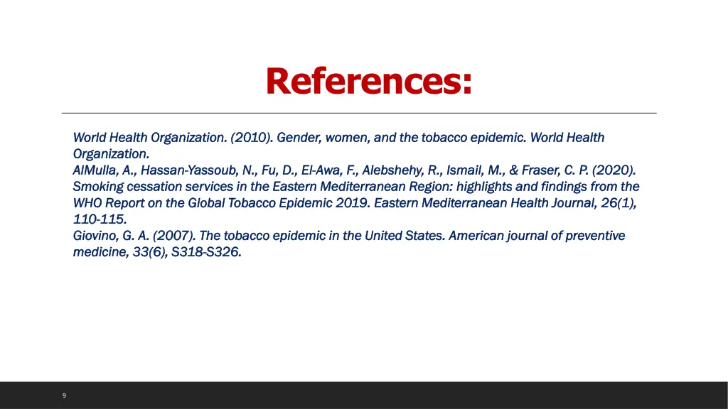 references