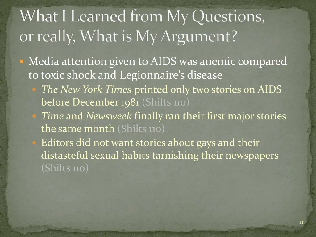 what i learned from my questions or really what 3