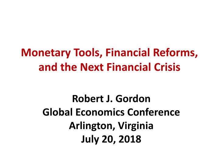 monetary tools financial reforms and the next