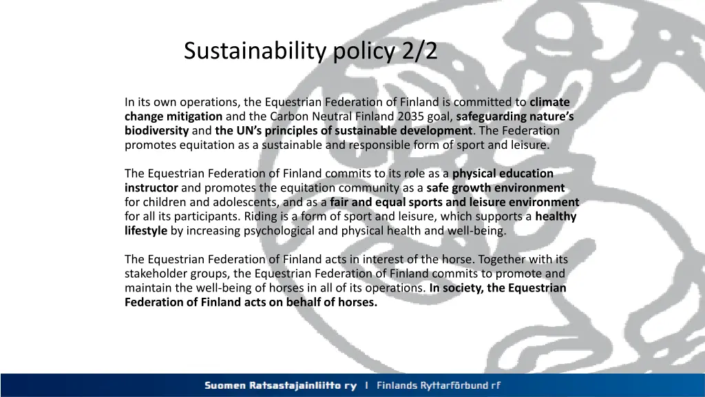 sustainability policy 2 2