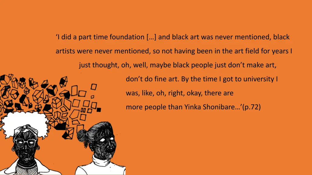 i did a part time foundation and black