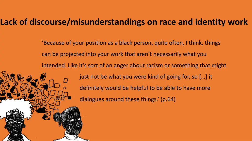 lack of discourse misunderstandings on race