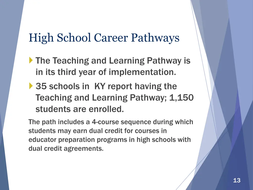 high school career pathways