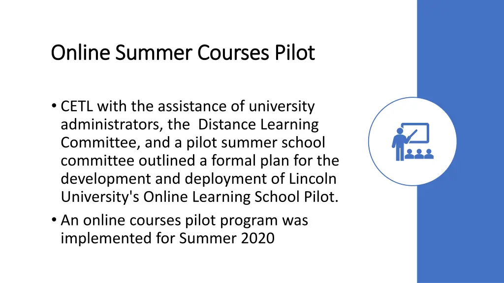 online summer courses pilot online summer courses