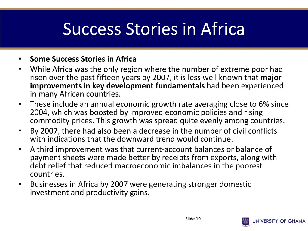 success stories in africa