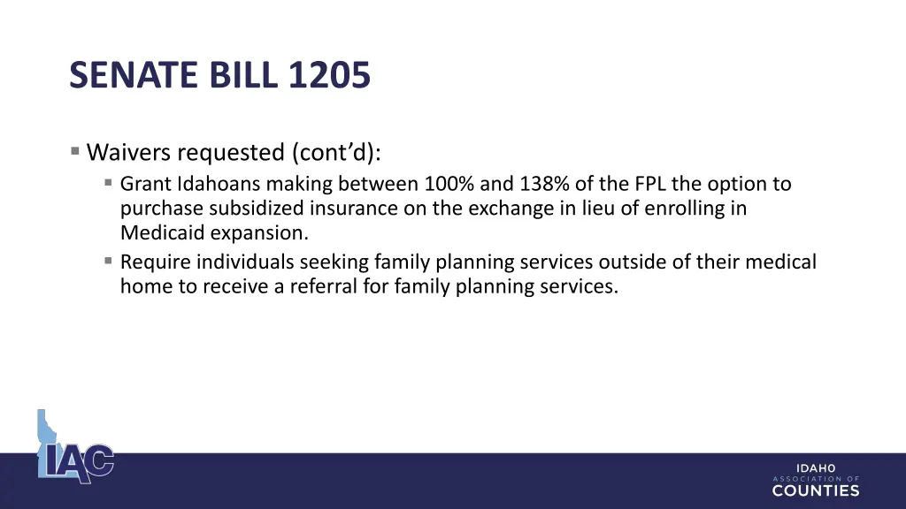senate bill 1205 1