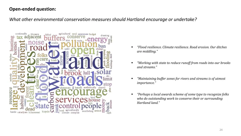 open ended question 3