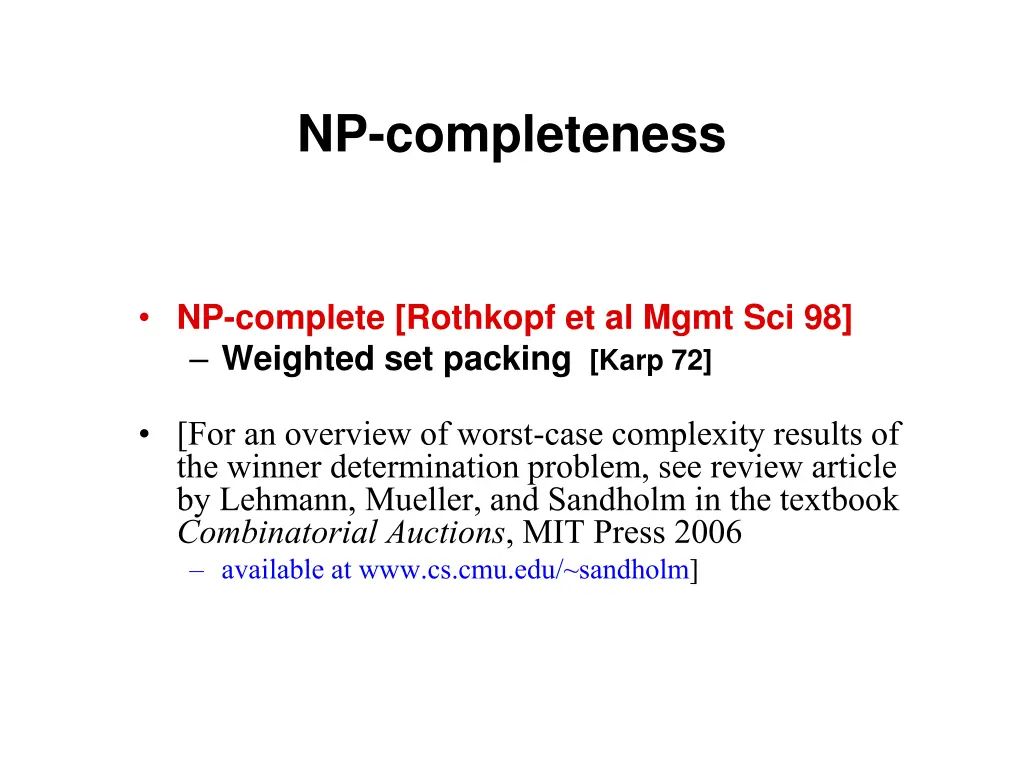 np completeness