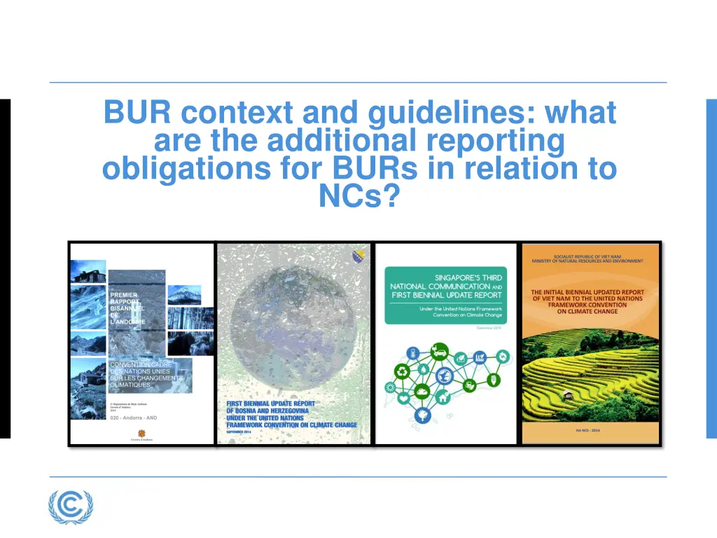 bur context and guidelines what