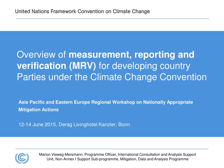 overview of measurement reporting