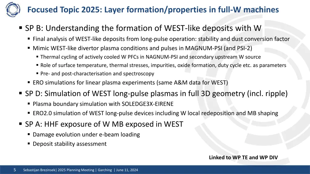 focused topic 2025 layer formation properties