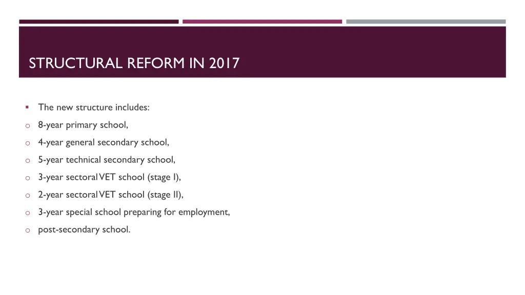 structural reform in 2017 1