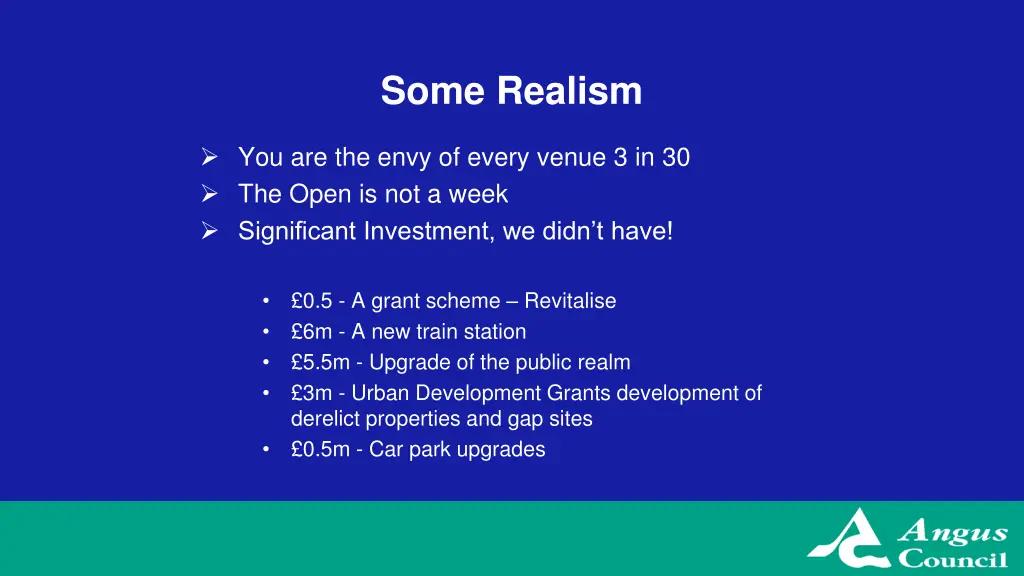 some realism