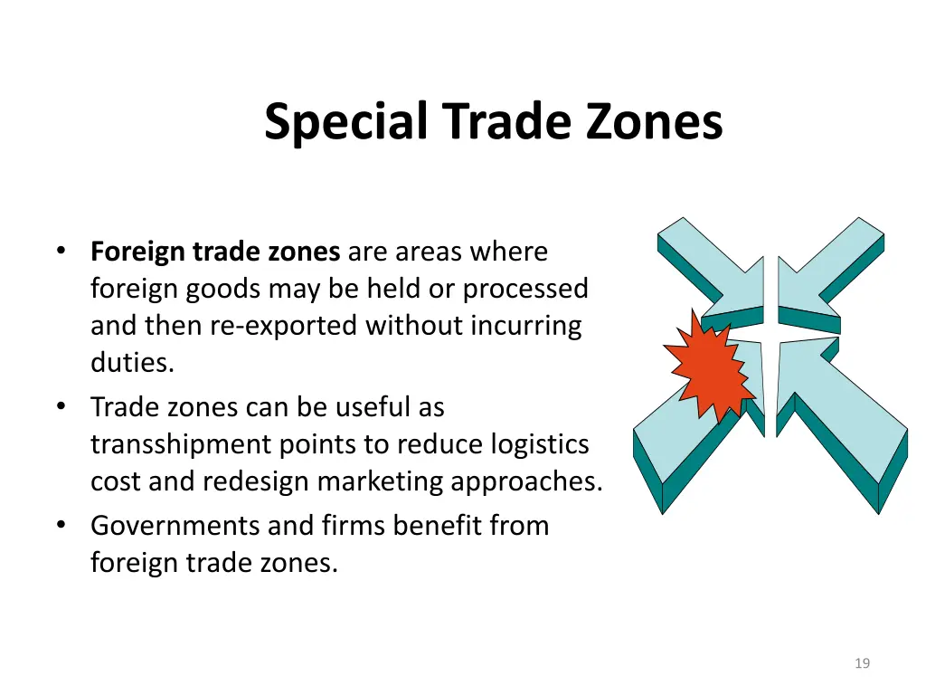 special trade zones