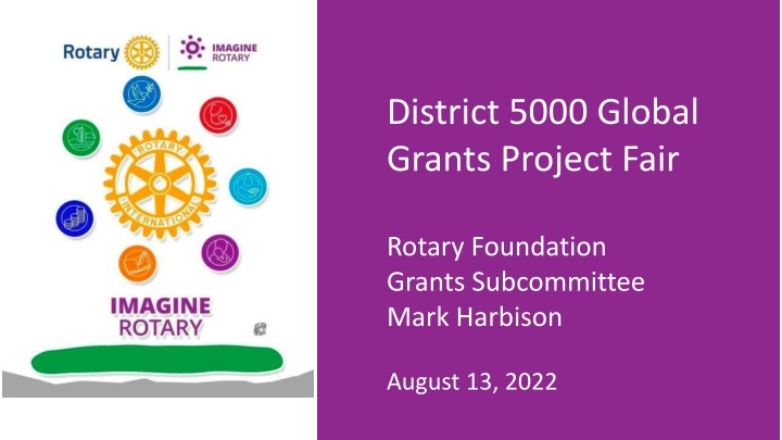district 5000 global grants project fair