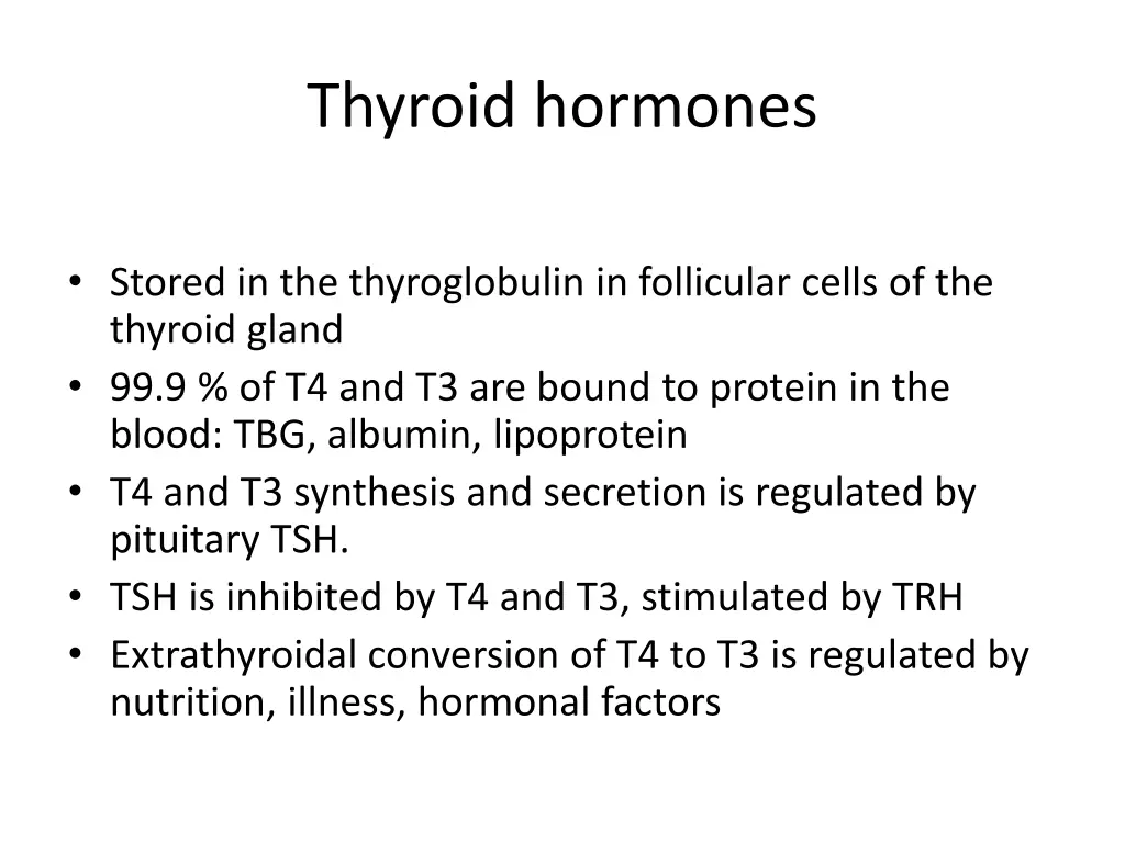 thyroid hormones 2