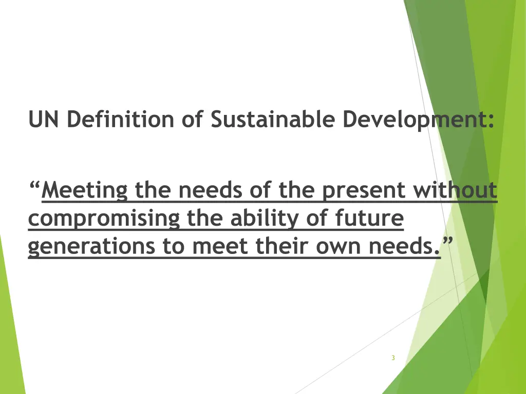 un definition of sustainable development