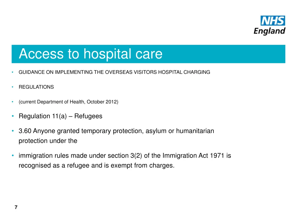 access to hospital care