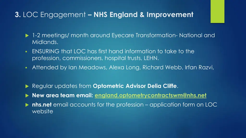 3 loc engagement nhs england improvement