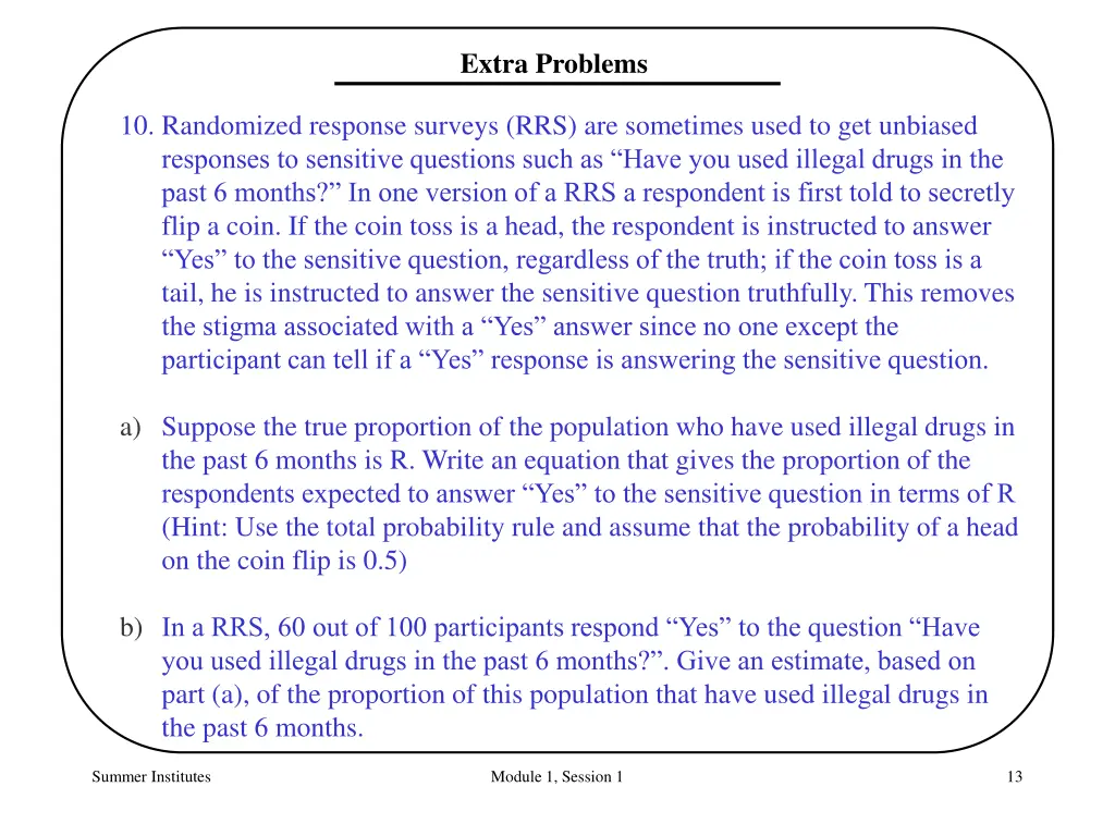 extra problems 1
