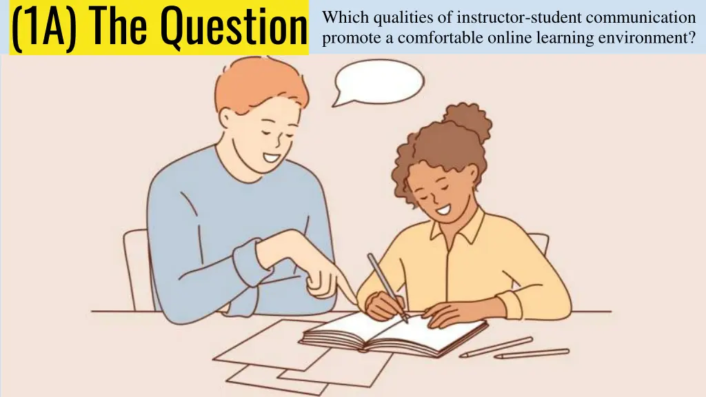1a the question