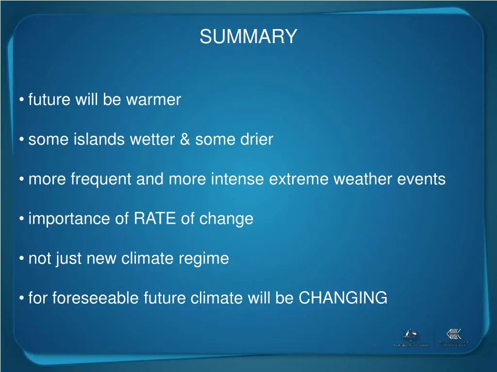 summary