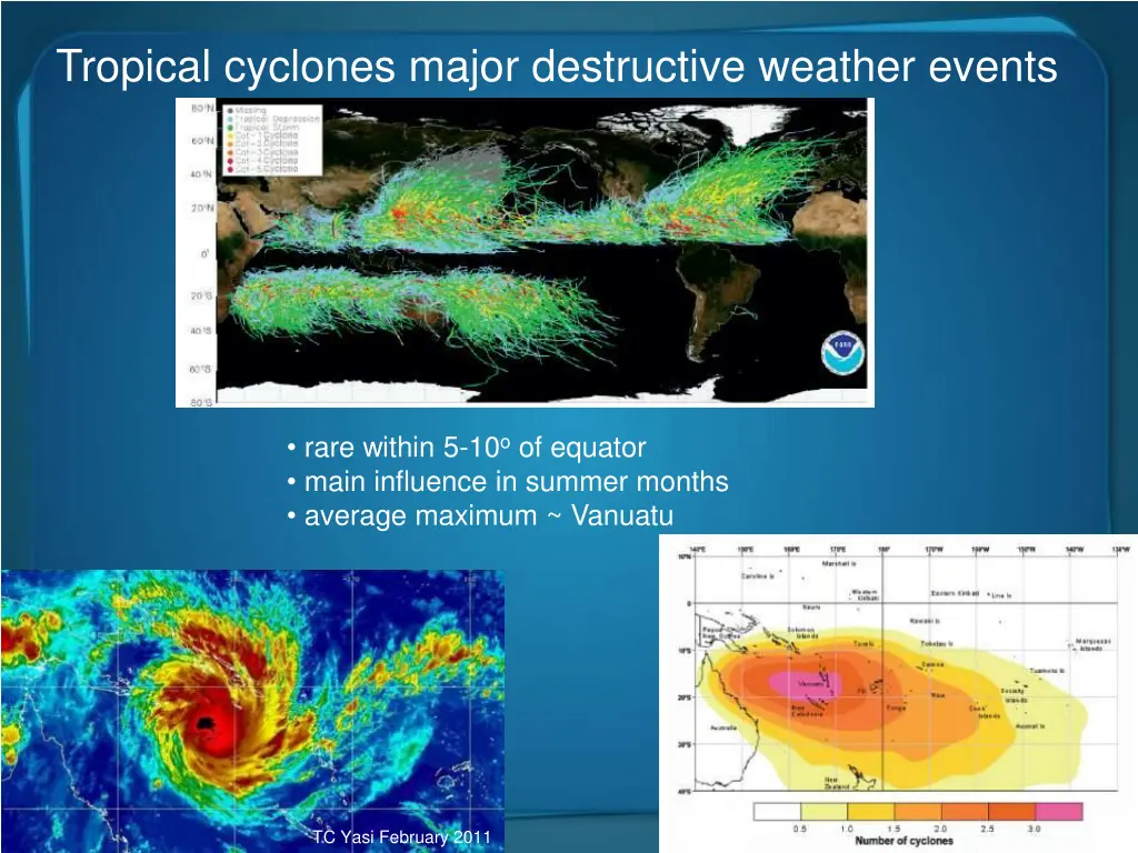 tropical cyclones major destructive weather events