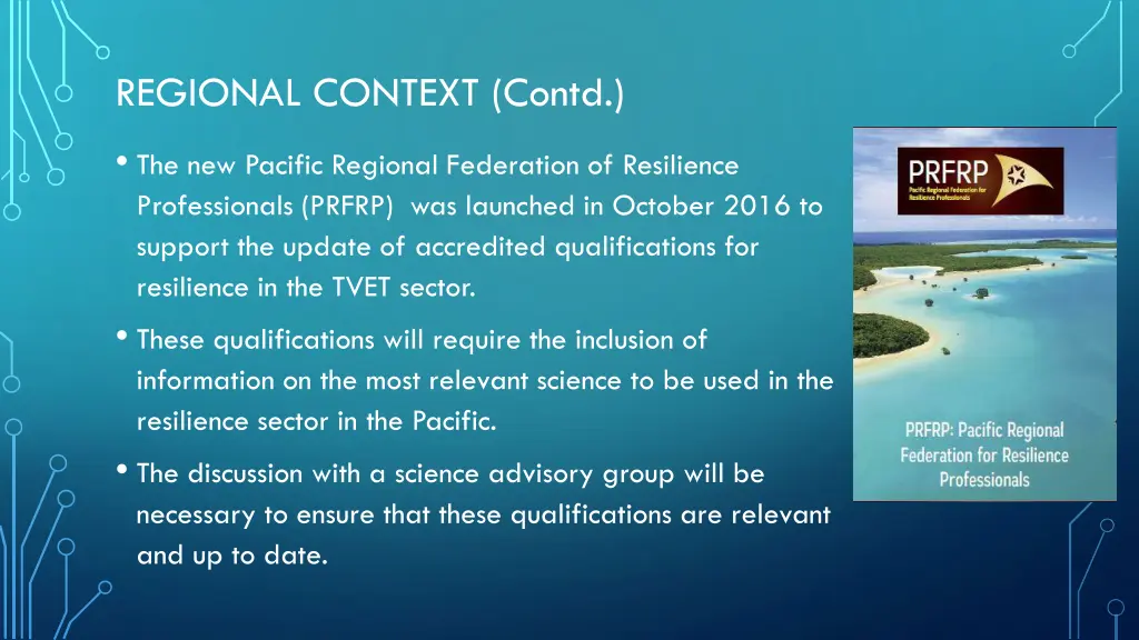 regional context contd 1