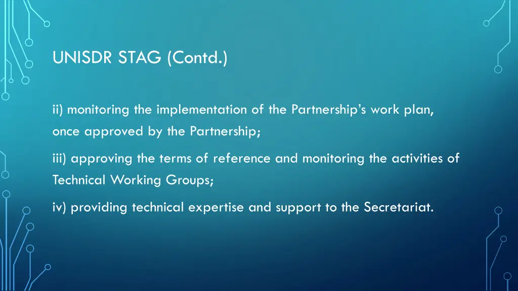 unisdr stag contd 1