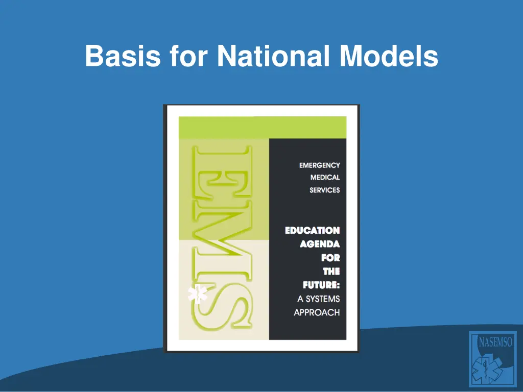 basis for national models