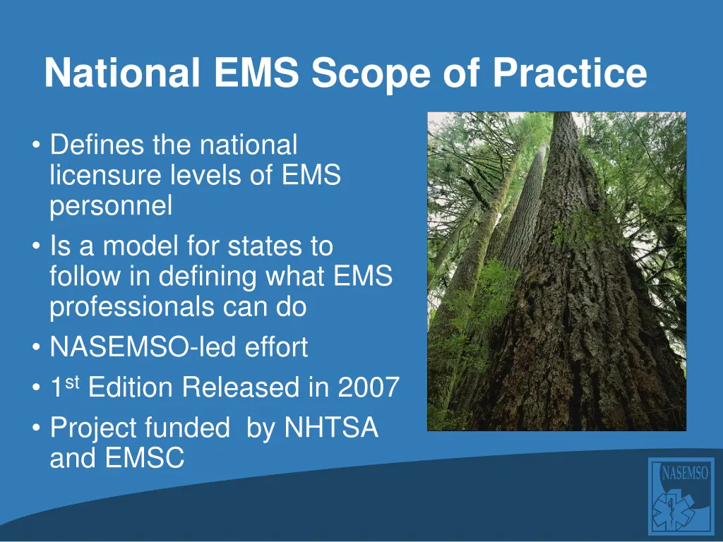 national ems scope of practice