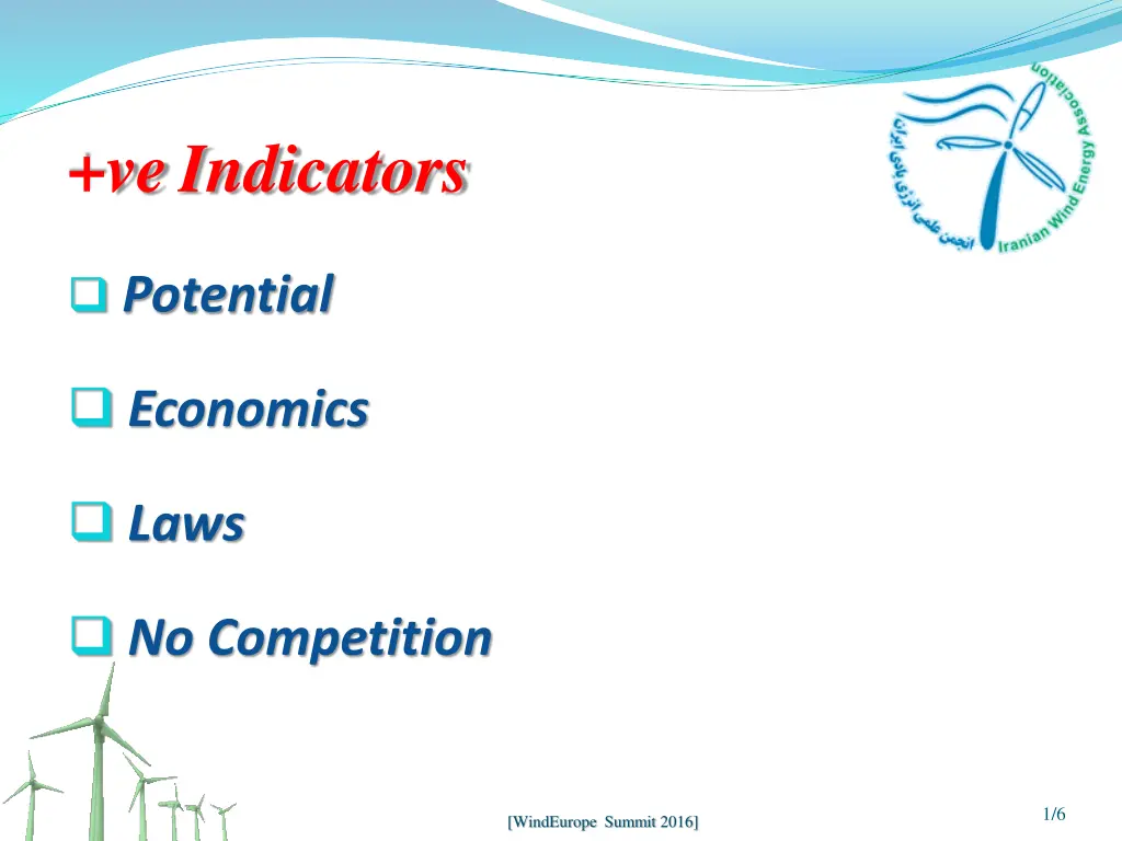 ve indicators