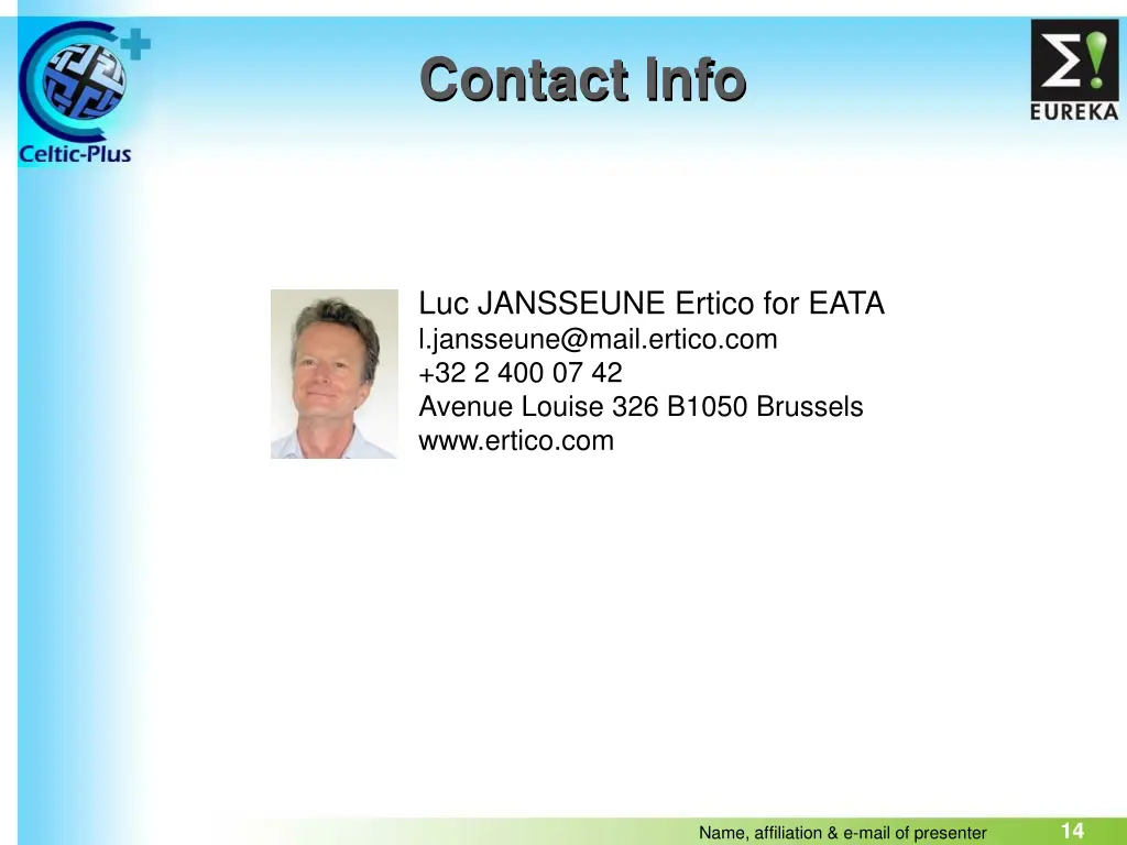 contact info
