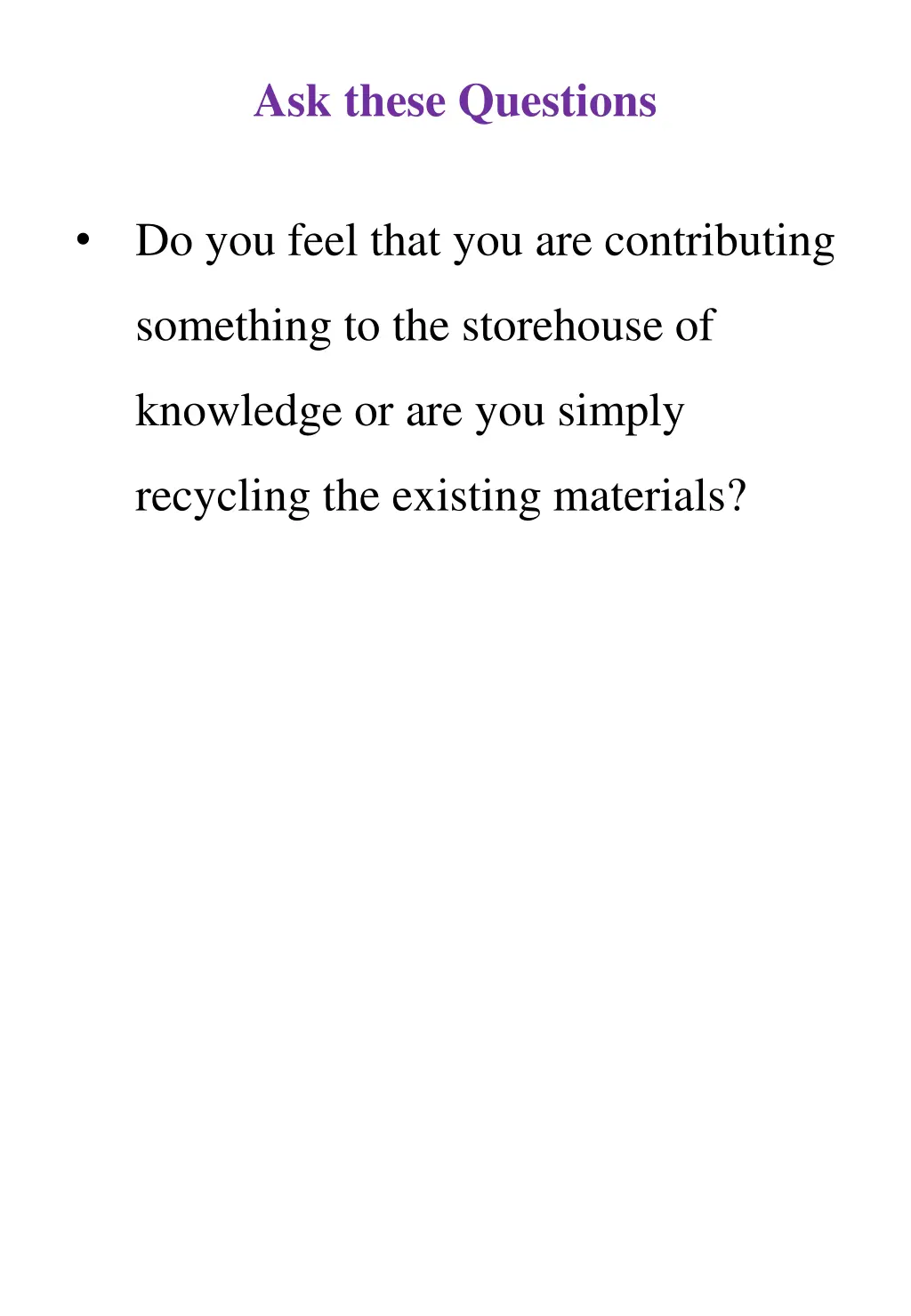 ask these questions 1