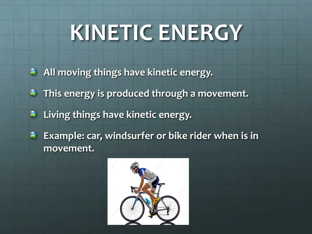 kinetic energy