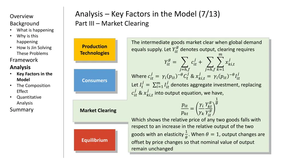 analysis key factors in the model 7 13 part