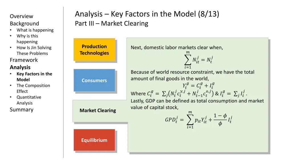 analysis key factors in the model 8 13 part