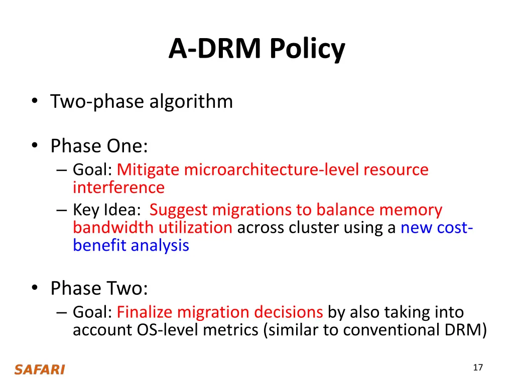 a drm policy