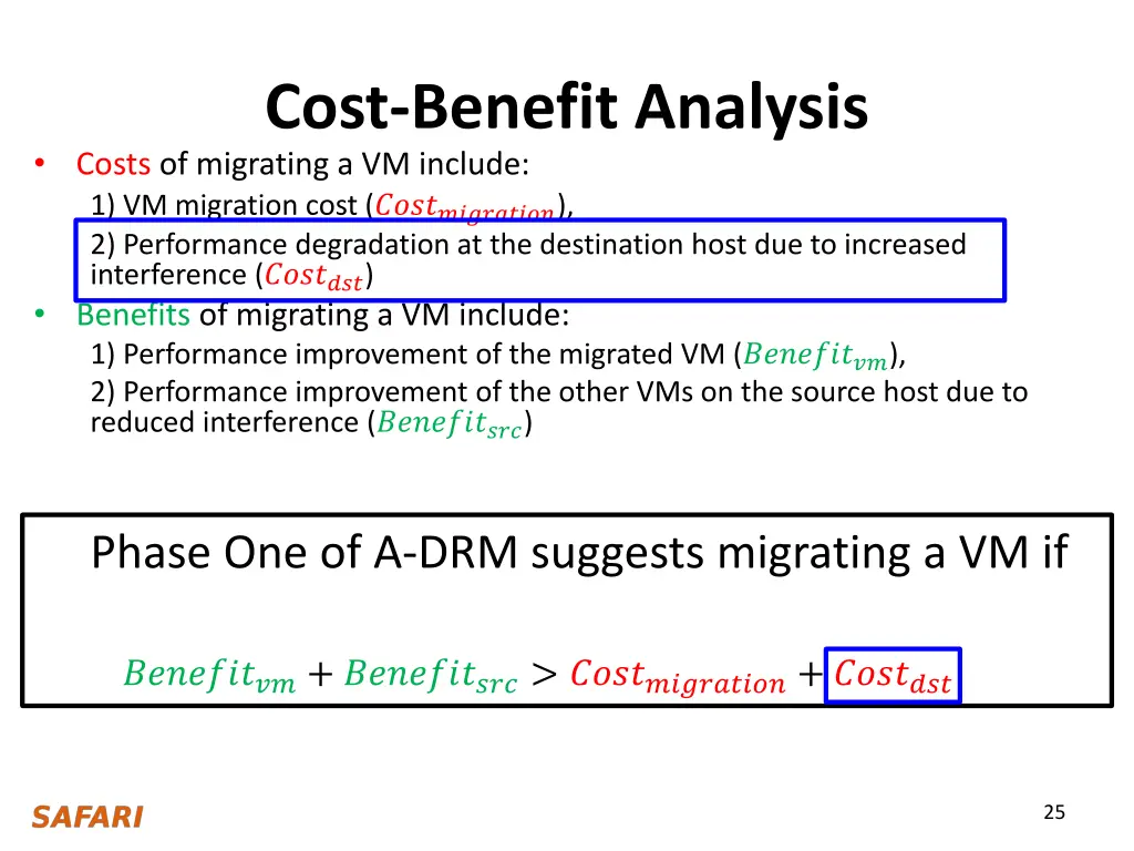 cost benefit analysis costs of migrating 2