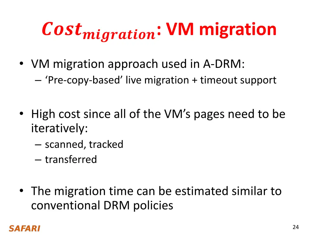 vm migration