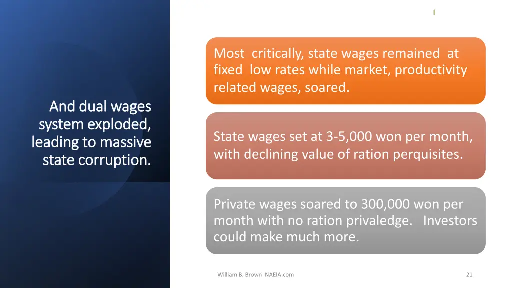 most critically state wages remained at fixed