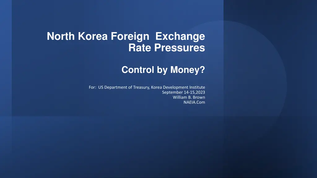 north korea foreign exchange